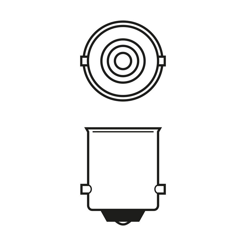 Pack de 2 Ampoules BOSCH 1987301019 R10W Pure Light 12V 10W BA15s