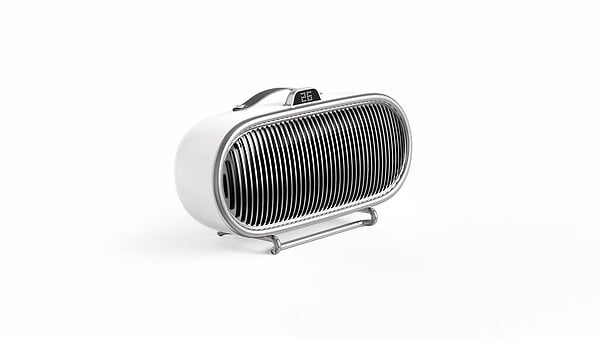 Chauffage céramique Retro - Blanc - 1500W