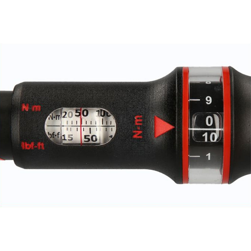 Clé dynamométrique ERGOTORQUEprécision® avec inverseur, 1/2'' - 20-100 Nm - KS TOOLS - 516.1532