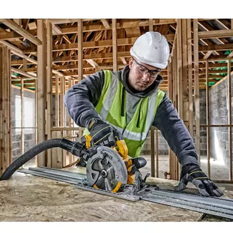 Scie Circulaire 184mm DEWALT DCS572N-XJ XR 18V Brushless - compatible rail de guidage