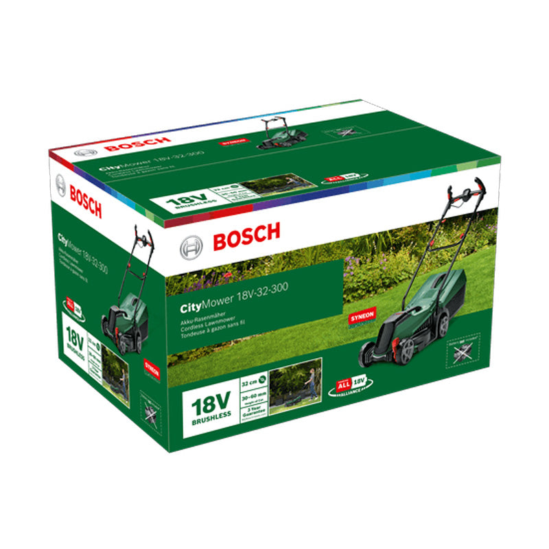 Tondeuse sans fil BOSCH CityMower 18-V32 sans batterie
