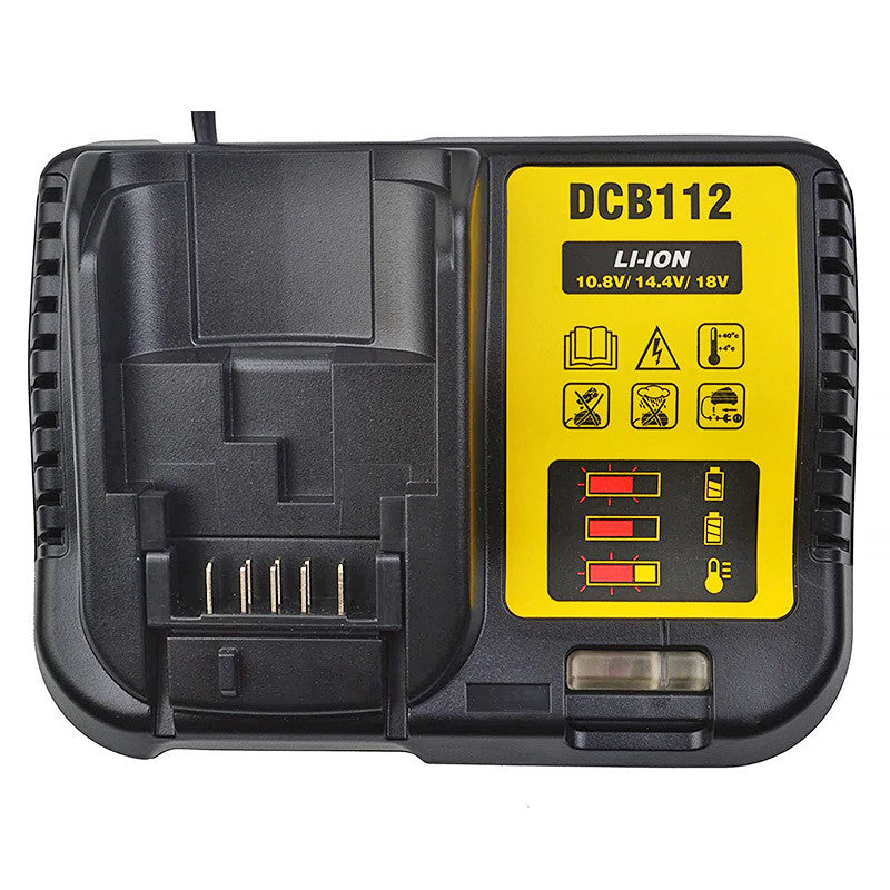 Chargeur de batteries DEWALT DCB112-XJ 10,8 V à 18 V Li-ion