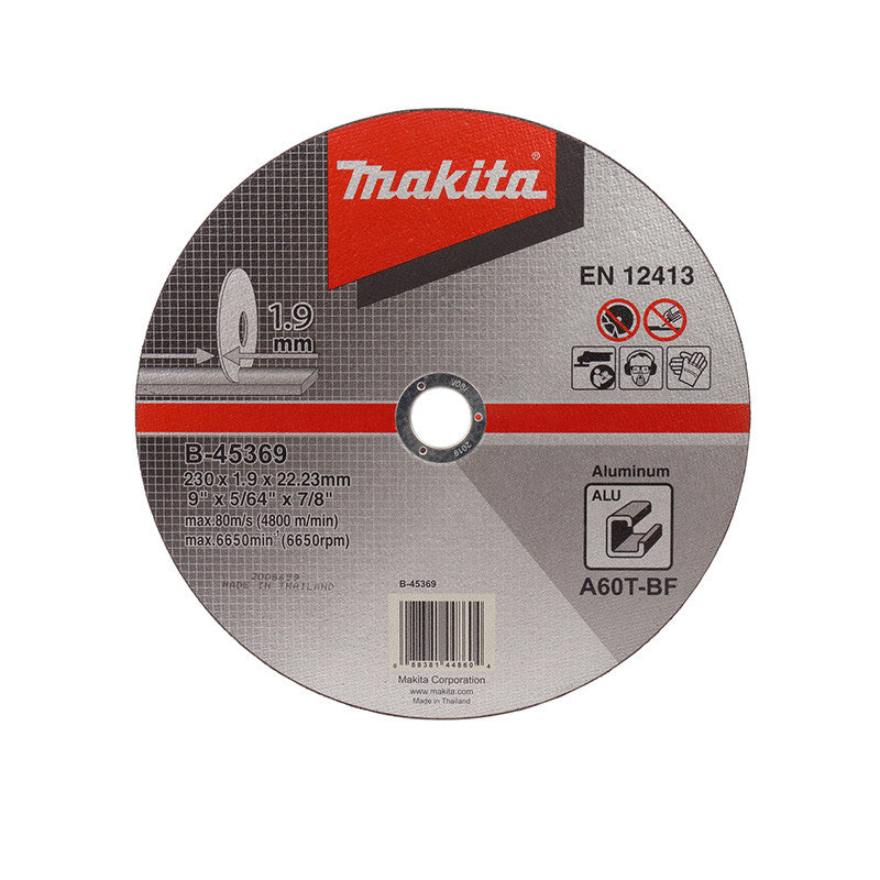 Disque à tronçonner aluminium pour meuleuses MAKITA B-45369