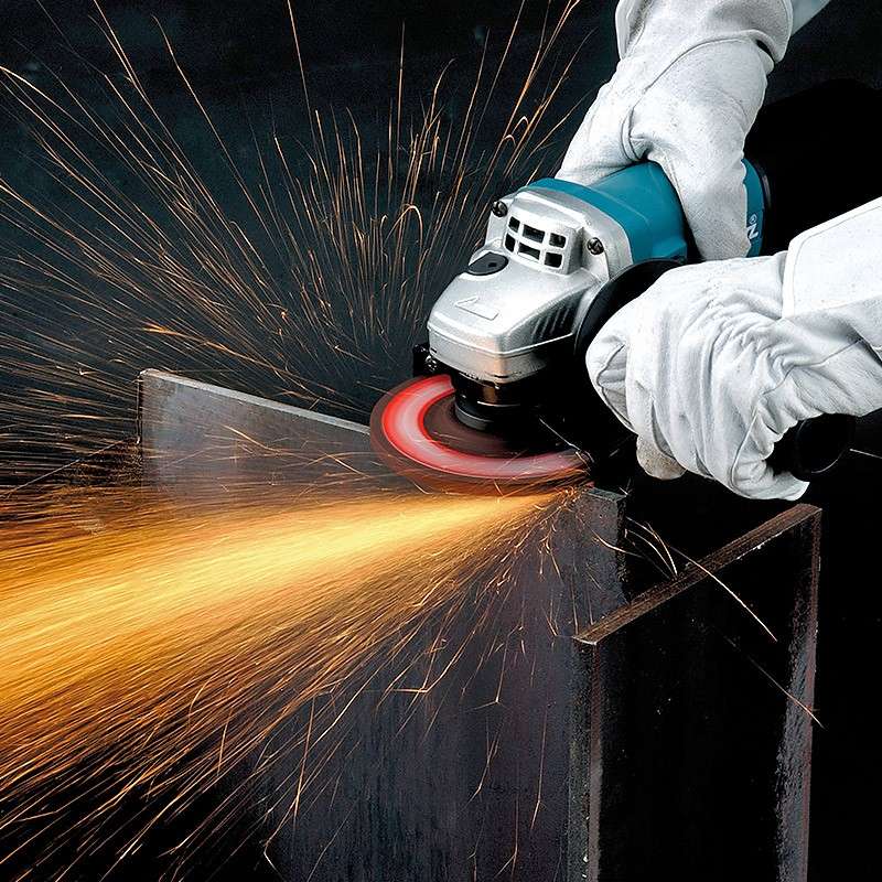 Meuleuse d'angle MAKITA 9558HNRGK3 - 125 mm + 2 Disques Diamant