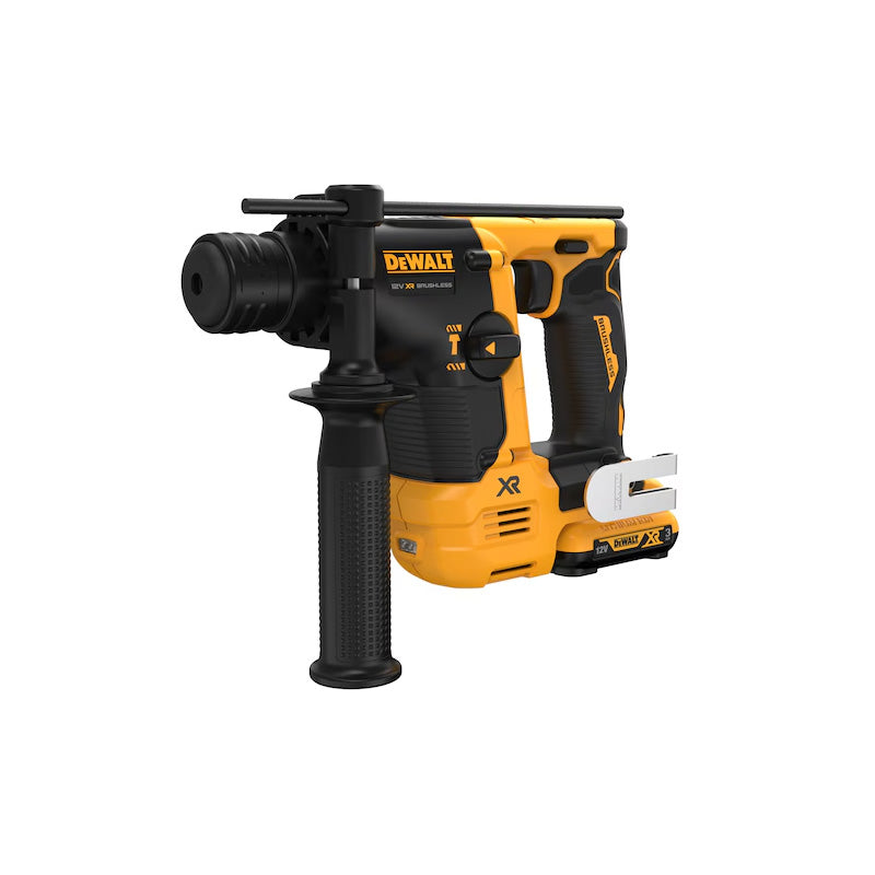 Perforateur SDS-plus 1,1J 12V DEWALT DCH072L2-QW Brushless avec 2 batteries 3,0 Ah
