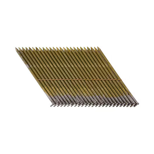 Pointes en bande métal DEWALT DNW28R63E 34° crantées 2.8 x 63mm