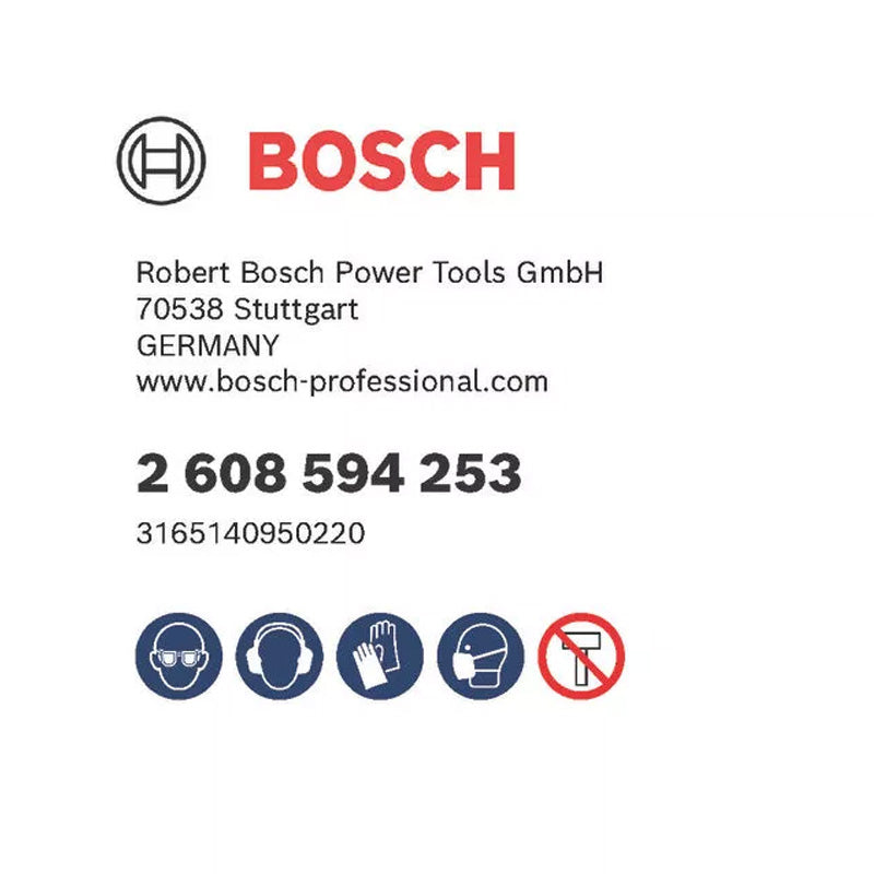 Kit adaptateur BOSCH Power-Change Plus 6 pans + foret HSS-G - 85 mm - 2608594253