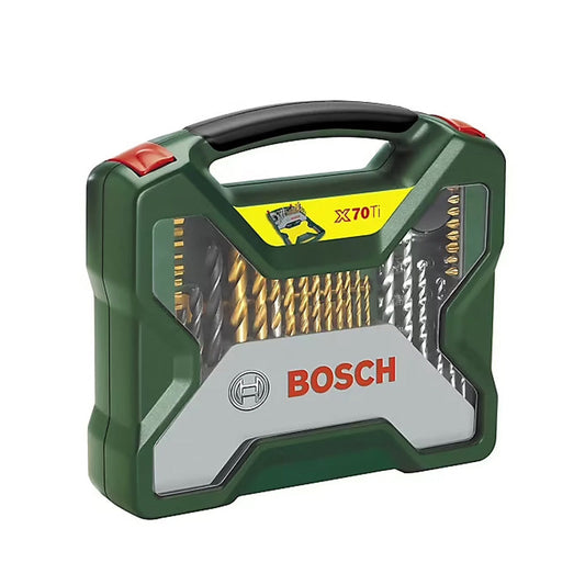Coffret Bosch  X-Line de forets et embouts de vissage à revêtement TiN, 70 pièces