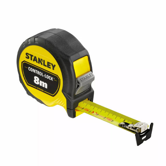 Mesure 8 m x 25 mm double marquage magnétique control-lock - STANLEY - STHT37232-0