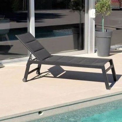 Transat alu - 5 positions - noir