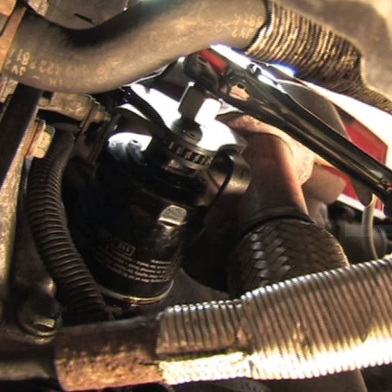 Clé araignée pour filtre à huile 3/8'' + 1/2'', diamètre 62-102 mm  - KS TOOLS - 150.9313