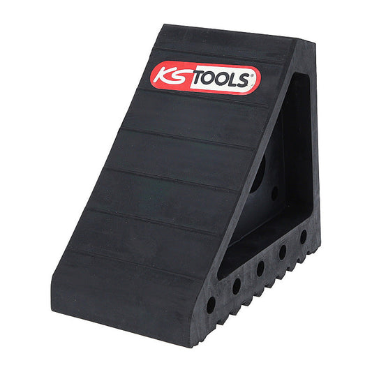 Cale roue caoutchouc PL 200 x 150 x 100 mm  - KS TOOLS - 160.0383