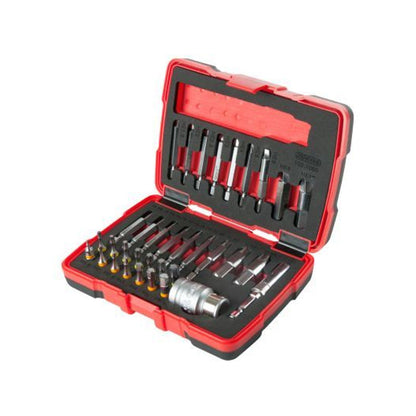 Coffret d'embouts d'extraction pour vis TORX® et 6 pans, 34 pcs  - KS TOOLS - 150.7060