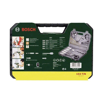 Coffret Bosch Pro  V-LINE 103 PCS Jeu de forets et d'embouts en titane