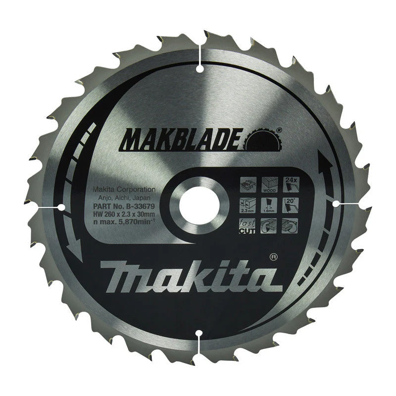 Pack scie sur table MLT100N MAKITA + lame bois carbure B-33679