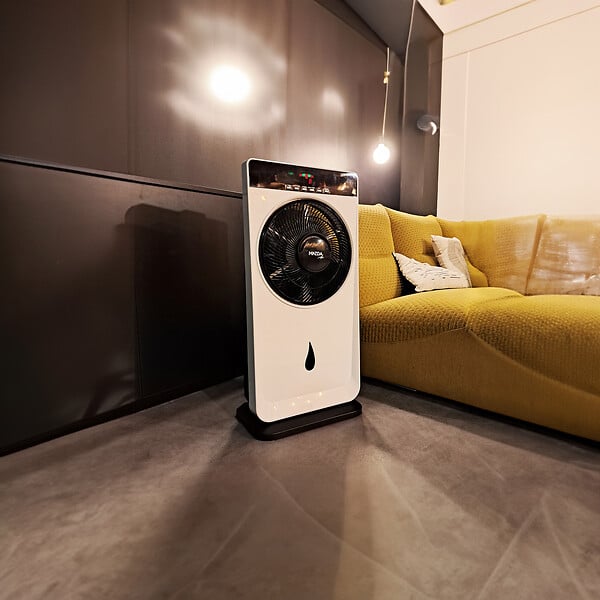 Ventilateur brumisateur répulsif anti-moustiques - D30cm - 100W