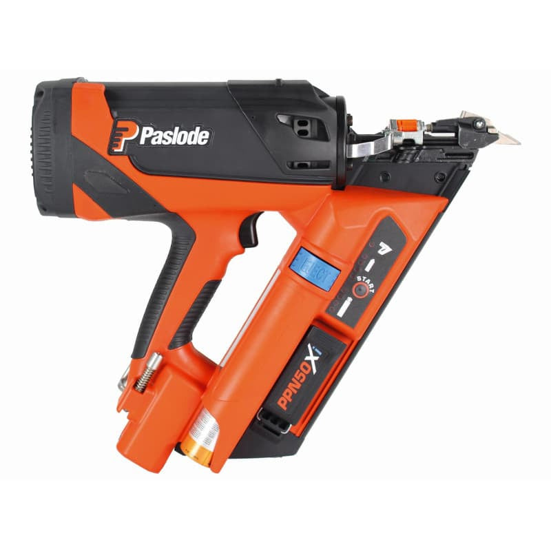 Cloueur autonome pour connecteur métalliques PASLODE clous 34° - 35/50/60mm - PPN50Xi