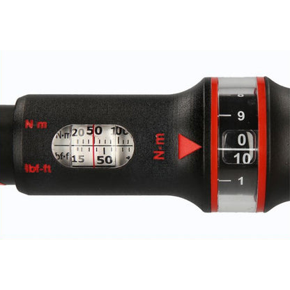 Clé dynamométrique ERGOTORQUEprécision® avec inverseur, 1/2'' - 20-100 Nm  - KS TOOLS - 516.1532