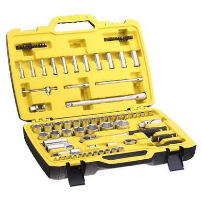 Coffret de douilles ¼’’ + ½’’ - jeu de 81 pcs - fatmax - STANLEY - FMMT82826-1