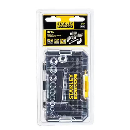 Coffret stakbox s - 1/4’’ - jeu de 37 pcs - fatmax - STANLEY - FMMT19101-0