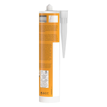 Cartouche de mastic silicone pour le bâtiment SI 280 ml transparent FISCHER 94417