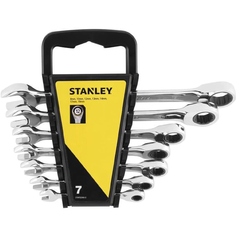 Clés mixtes à cliquet - 7 pcs - STANLEY - STMT82846-0