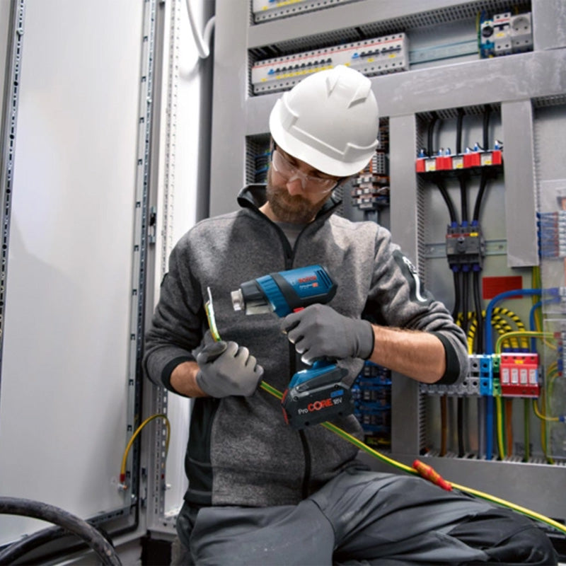 Décapeur thermique 18V BOSCH GHG 18V-50 L-Boxx buse de réduction et buse de réflecteur