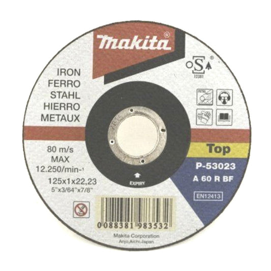 Disque à tronçonner métal  MAKITA P-53023 125mm