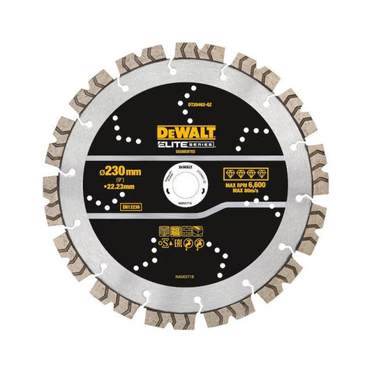 Disque diamant segmenté ELITE DEWALT pour tout usage