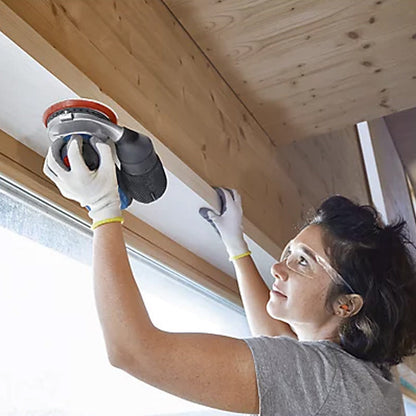 Ponceuse excentrique sans-fil BOSCH GEX 18V-125 - 0 601 372 201 Professional (vendu sans batterie) en carton avec accessoires