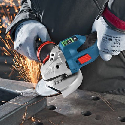 Meuleuse Ø125mm BOSCH GWS 18V-15 SC + 2 batteries Procore 18V 5.5 Ah + 1 chargeur GAL 18V-160 - L-Boxx