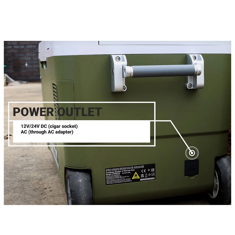 Glacière  50L -18° Réchaud +60 Makita Adventure CW002GZ02