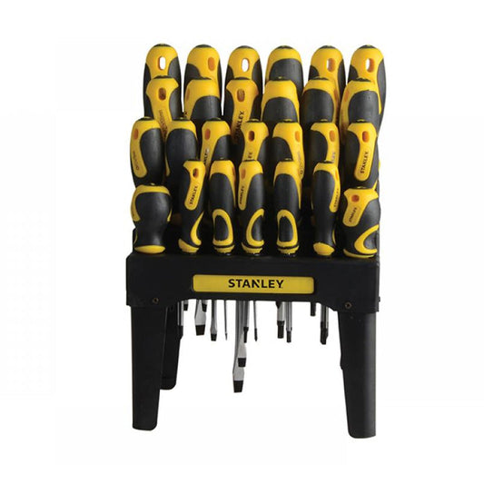 Jeu de tournevis avec présentoir 26 pièces STANLEY - STHT0-62142