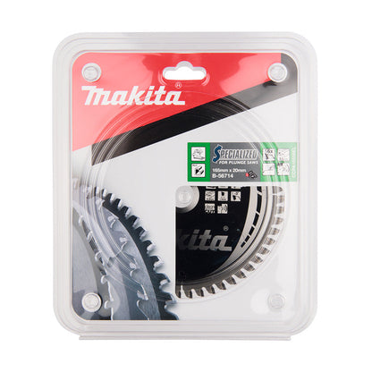 Lame carbure “Specialized” aluminium MAKITA B-56714 pour scies plongeantes à batterie