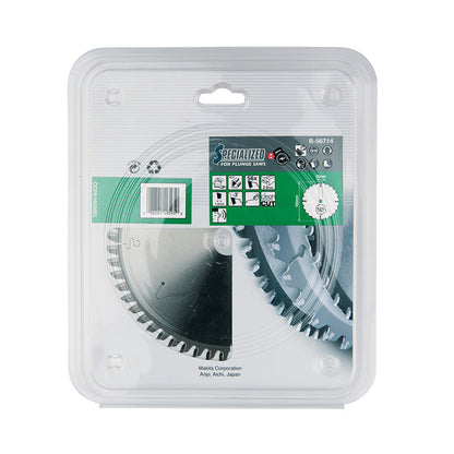 Lame carbure “Specialized” aluminium MAKITA B-56714 pour scies plongeantes à batterie