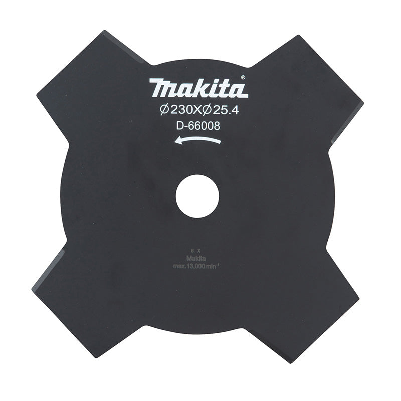 Lame pour débroussailleuse 4 dents MAKITA D-66008 230x25.4mm