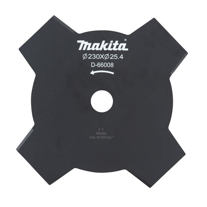 Lame pour débroussailleuse 4 dents MAKITA D-66008 230x25.4mm