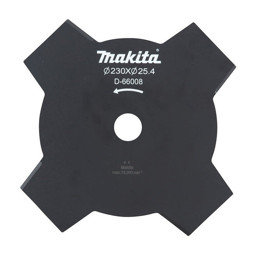 Lame pour débroussailleuse 4 dents MAKITA D-66008 230x25.4mm