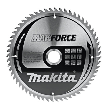 Lames carbure "MakForce", pour bois, pour scies circulaires MAKITA