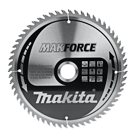Lames carbure "MakForce", pour bois, pour scies circulaires MAKITA