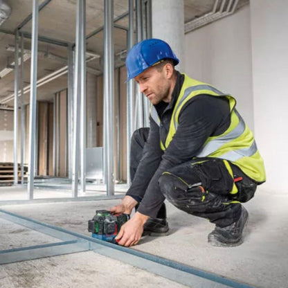 Laser lignes BOSCH GLL 18V-120-33 CG - 0 601 065 101 Professional (vendu sans batterie) en L-BOXX avec accessoires