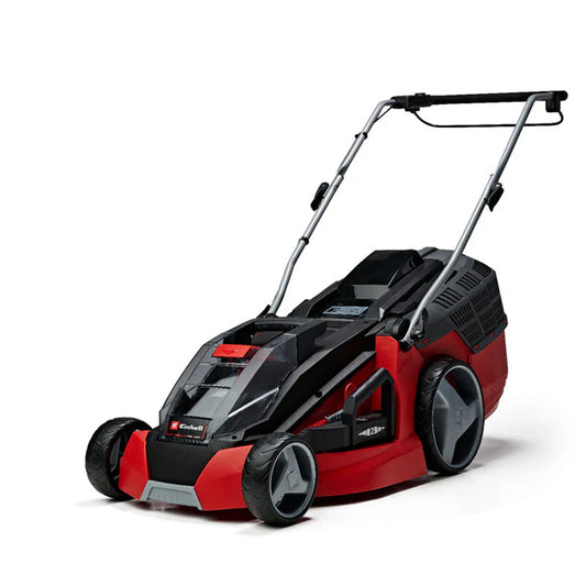Tondeuse à gazon sans fil GE-CM 43 Li M Kit Power X-Change 36 V EINHELL 3413130 avec 2 batteries 4,0 Ah et chargeurs