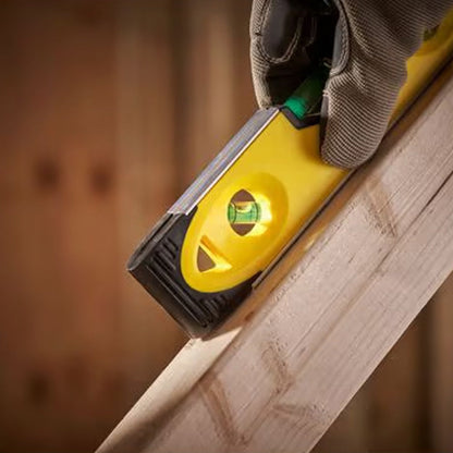 Niveau torpedo bi-matière magnétique 23 cm - STANLEY - 0-43-511