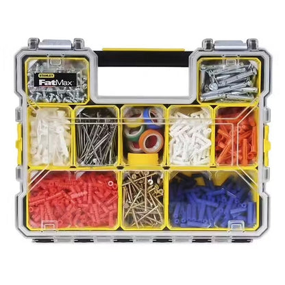 Organiseur étanche profondeur 106mm - 10 compartiments amovibles - fatmax - STANLEY - 1-97-518