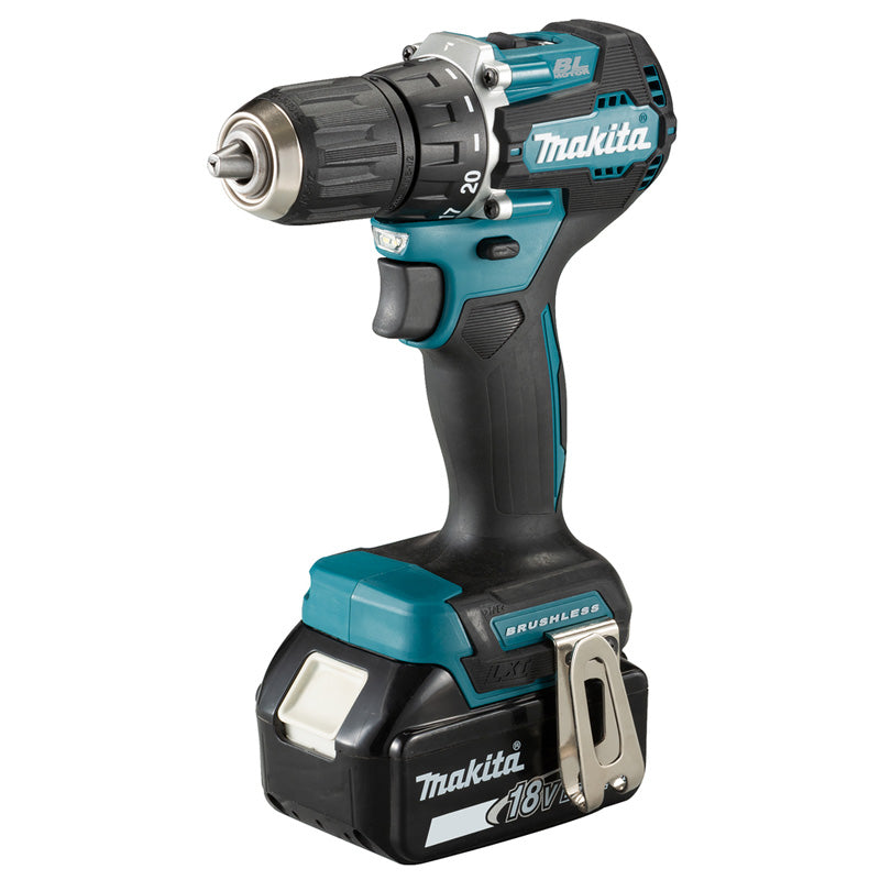 Perceuse Visseuse Brushless 2x3Ah 18V LXT ® MAKITA DDF487RFJ en MAKPAC