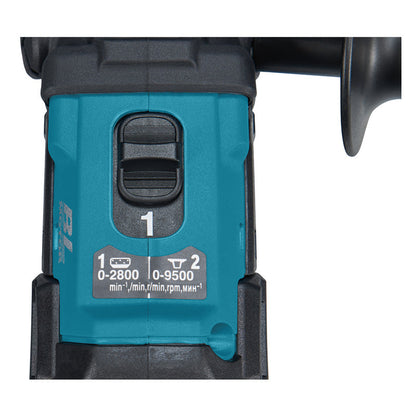 Polisseuse à batterie 50/75 mm Li-Ion LXT MAKITA DPV300RTJ avec 2 batteries 5,0 Ah, 1 chargeur et MAKPAC