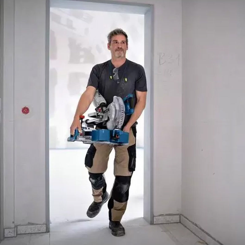 SCIE RADIALE 216mm 18V Biturbo BOSCH GCM 18V-216 D solo Carton