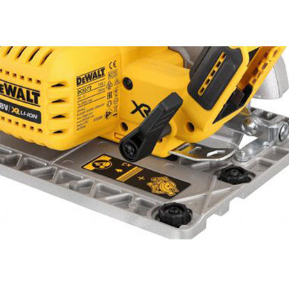 Scie Circulaire 184mm DEWALT DCS572N-XJ XR 18V Brushless - compatible rail de guidage