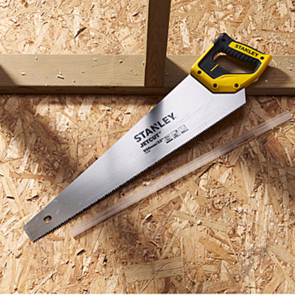 Scie égoïne jetcut coupe fine 450mm - STANLEY - 2-15-595