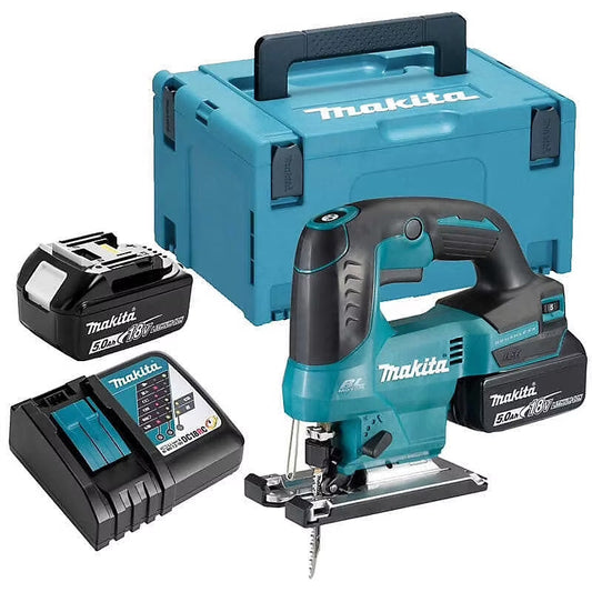 Scie sauteuse 2x5Ah 18V LXT ® MAKITA DJV184RTJ en MAKPAC